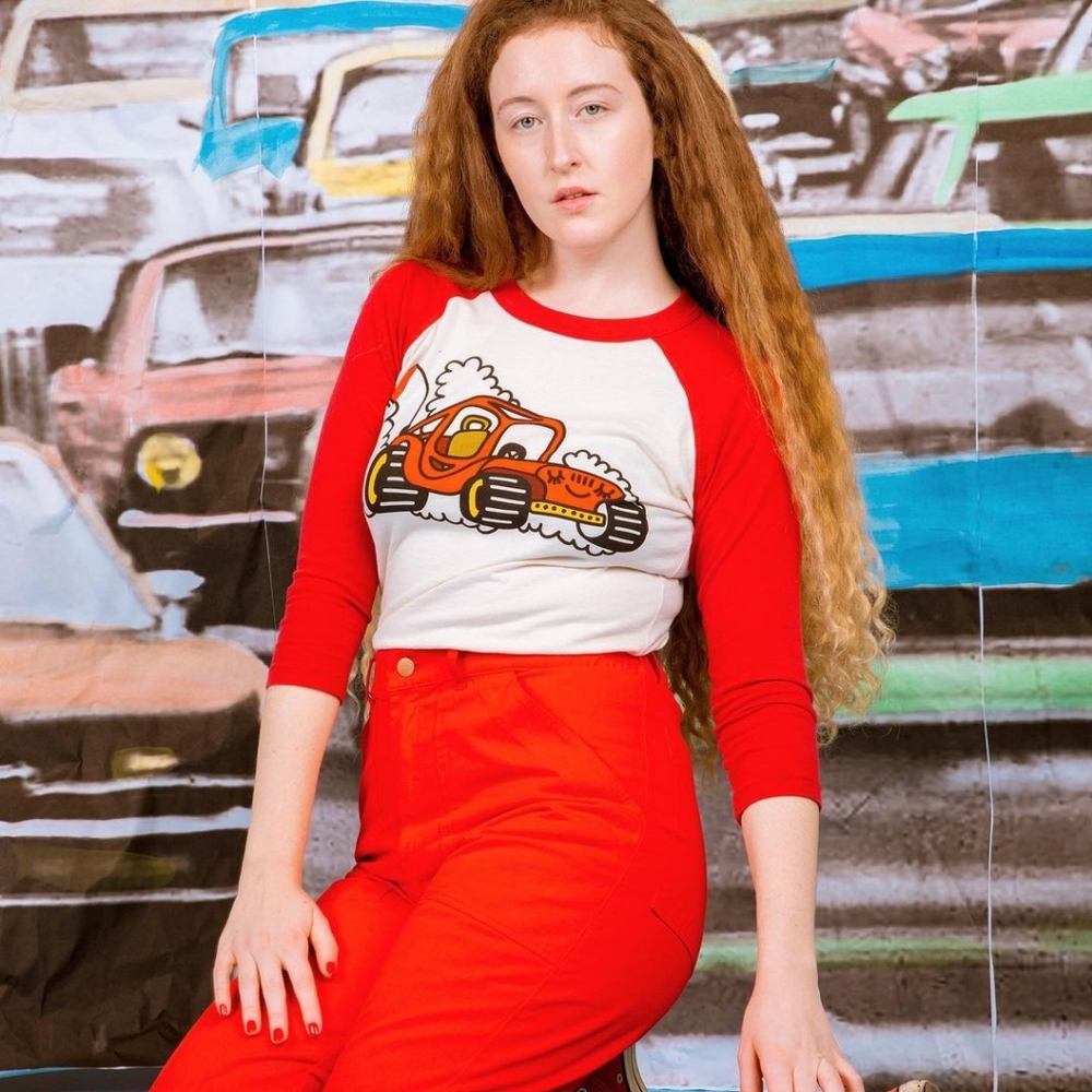 Big Bud Press Raglan Dune Buggy Shirt - Size: M / L